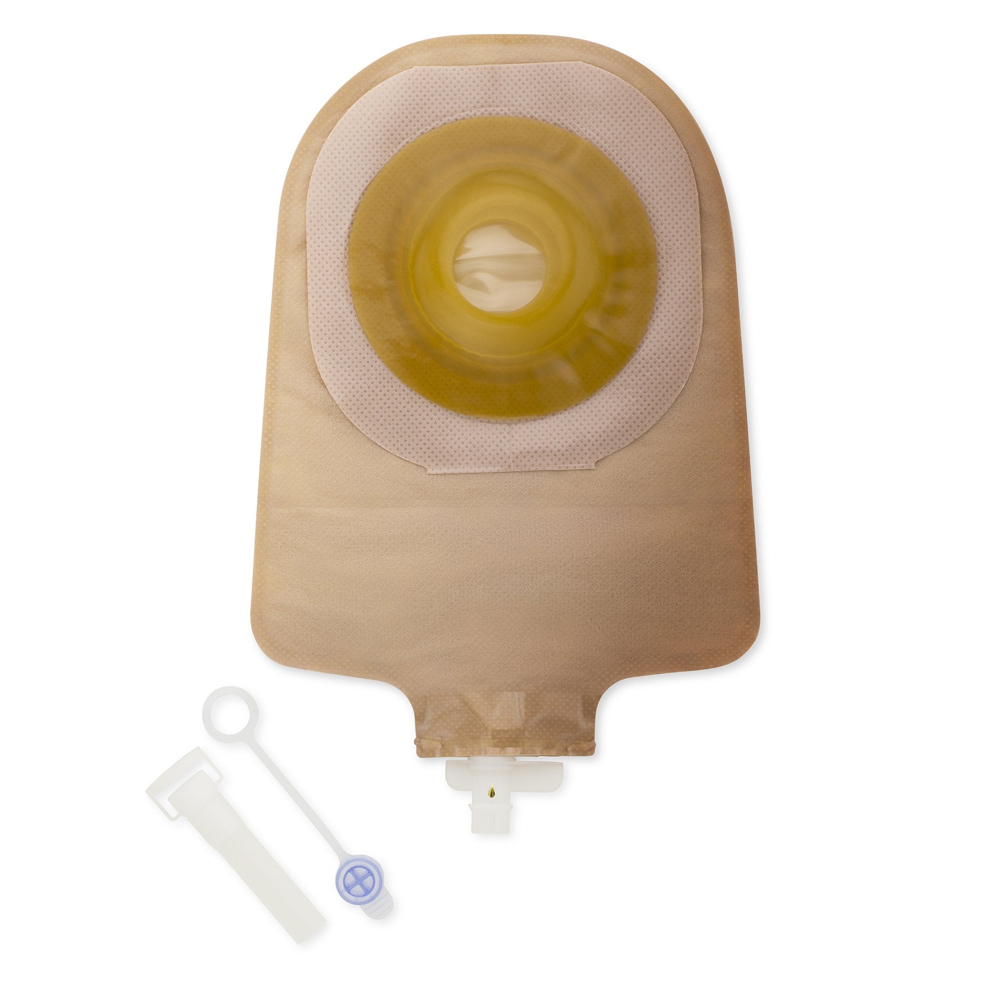 Premier™ One-Piece Beige Urostomy Pouch, Pre-cut to Fit 38 mm Stomas 8498