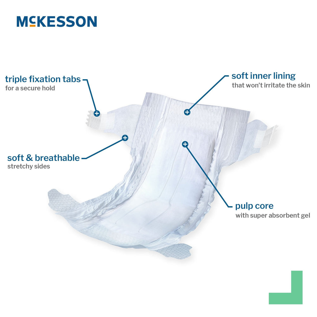 McKesson Baby Diaper, Size 4 BD-SZ4