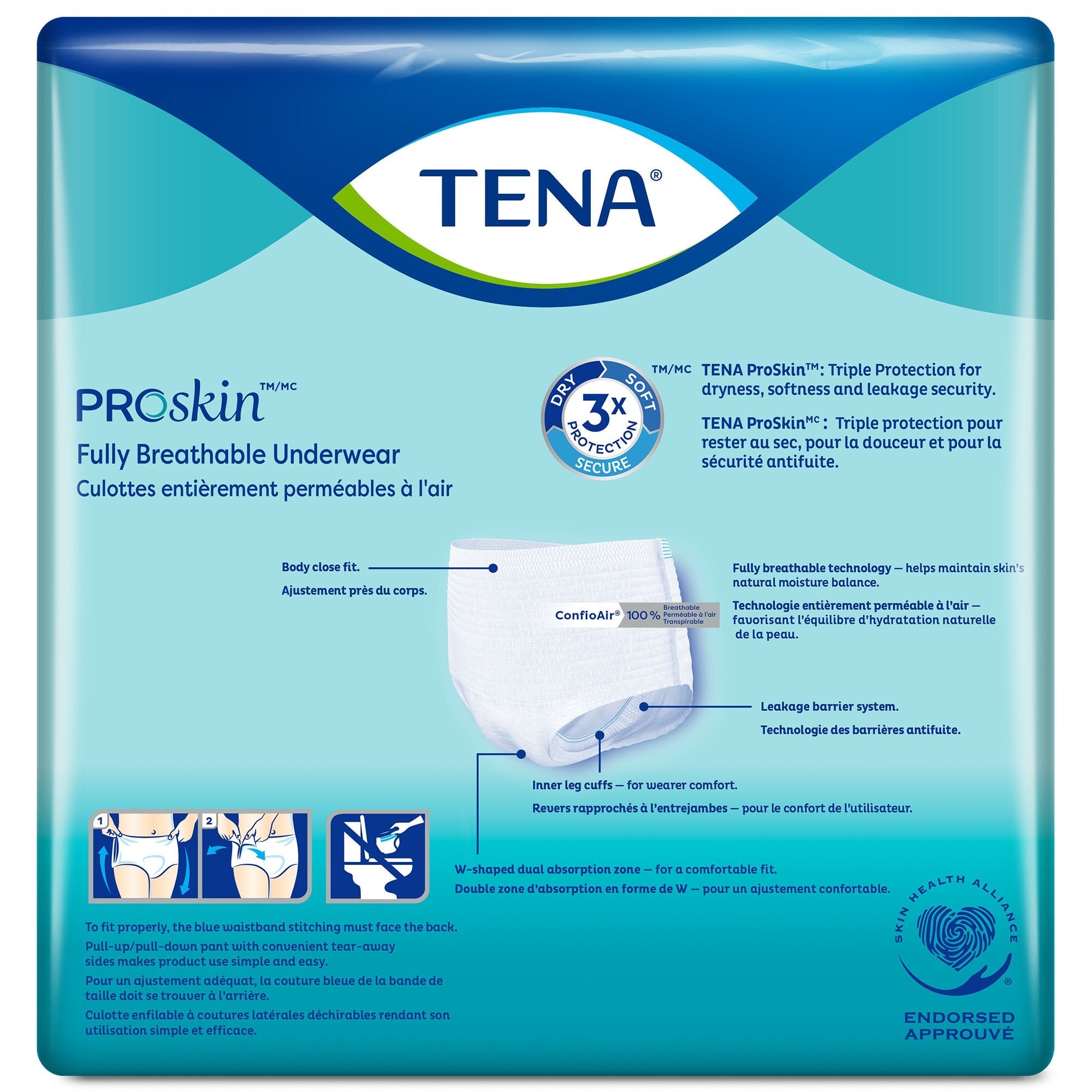 Tena® ProSkin™ Extra Absorbent Underwear, Extra Large 72425