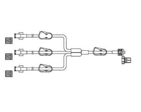 IV Extension Set Codan® Without Port 8 Inch Tubing Without Filter Sterile BC559
