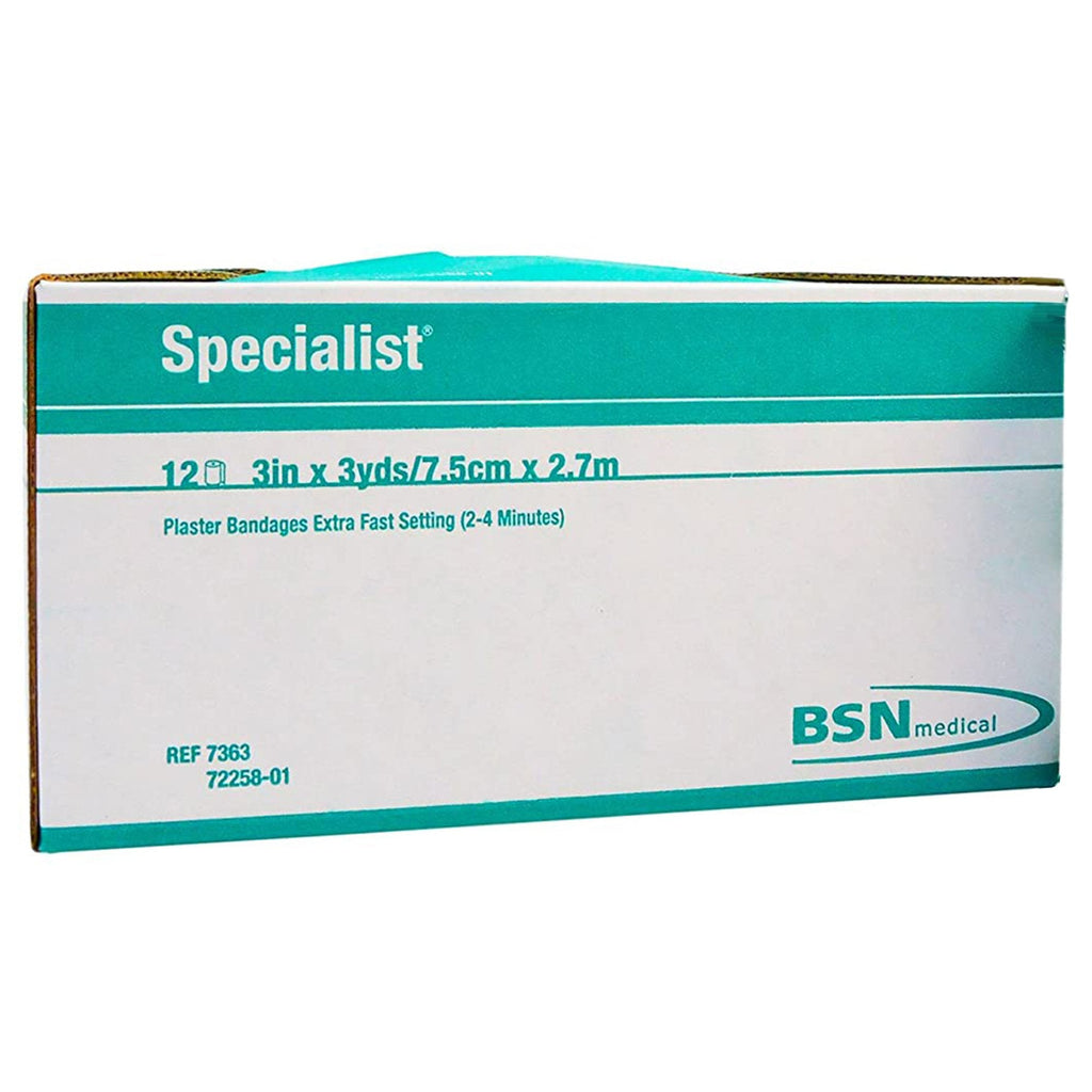 Specialist® Plaster Bandage, 3 Inch x 3 Yard 7363