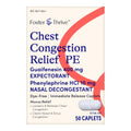 Foster & Thrive™ Chest Congestion Relief PE Guaifenesin & Phenylephrine Caplets 70677105601
