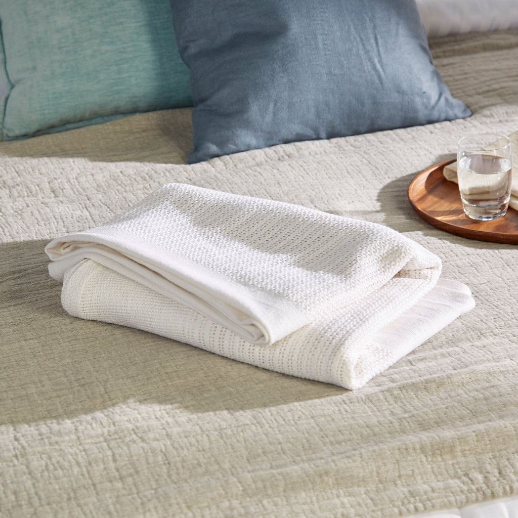 McKesson Cotton Thermal Blanket, 66 x 90 Inch WBS1001Q