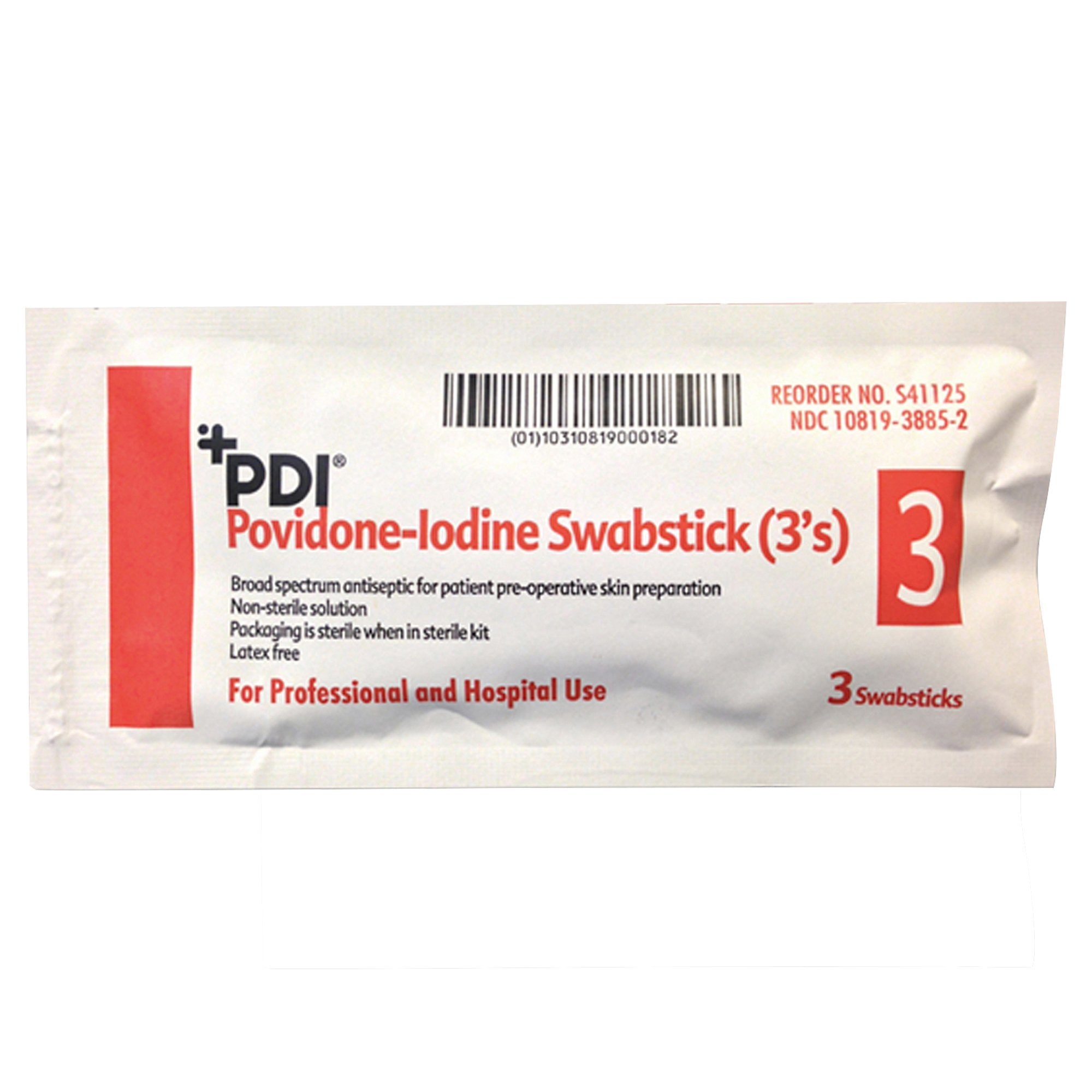 PDI® PVP Iodine Prep Swabsticks S41125