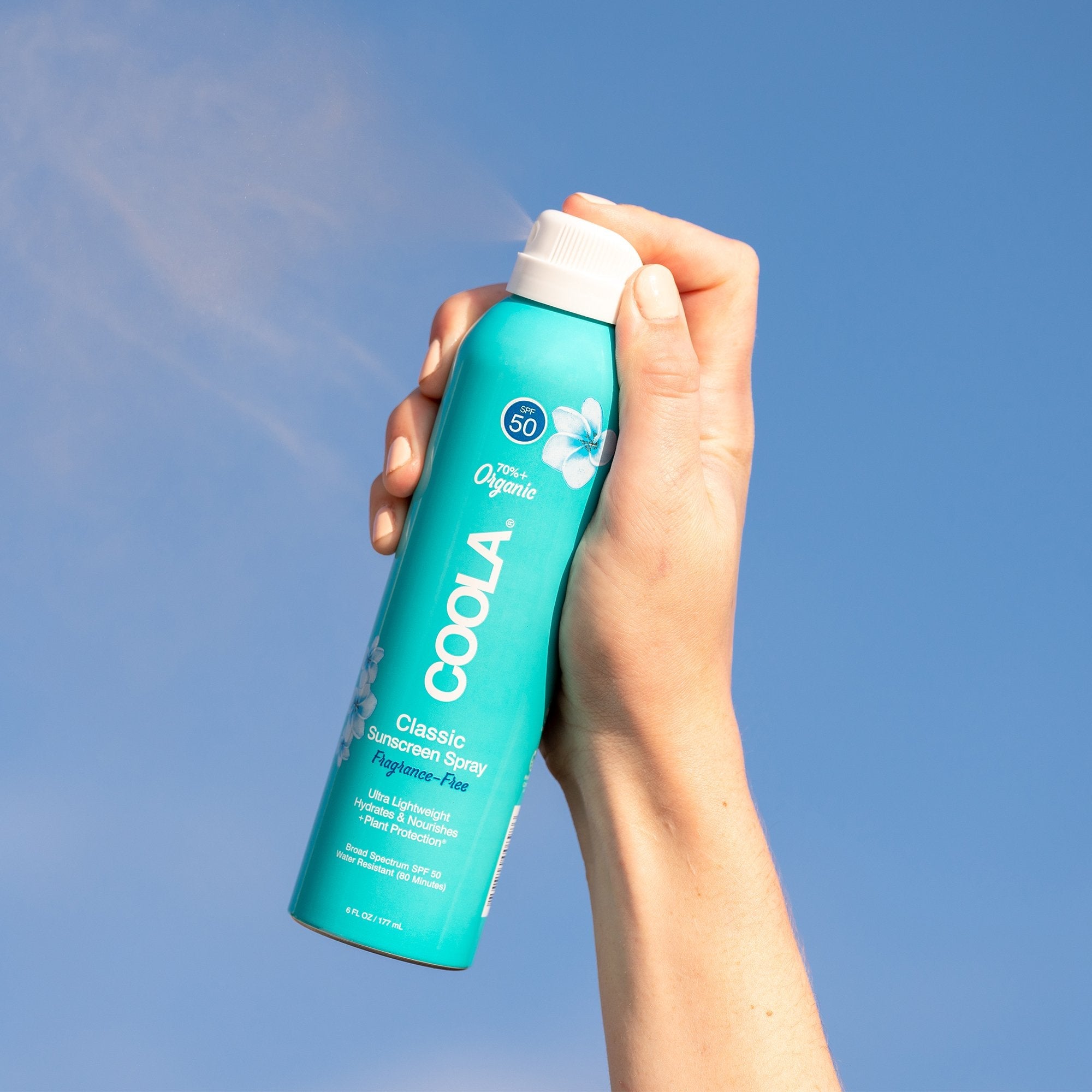 Sunscreen COOLA®Classic SPF 50 Liquid 6 oz. Aerosol Can CL10126