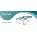 PolyMem® Shapes® Adhesive with Border Foam Dressing, 2 x 3 Inch Oval 8023