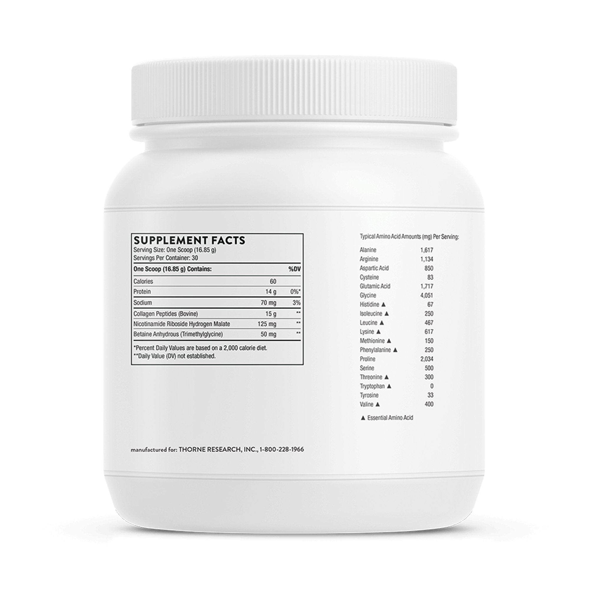 Thorne® Collagen Fit with Nicotinamide Riboside Dietary Supplement SP686