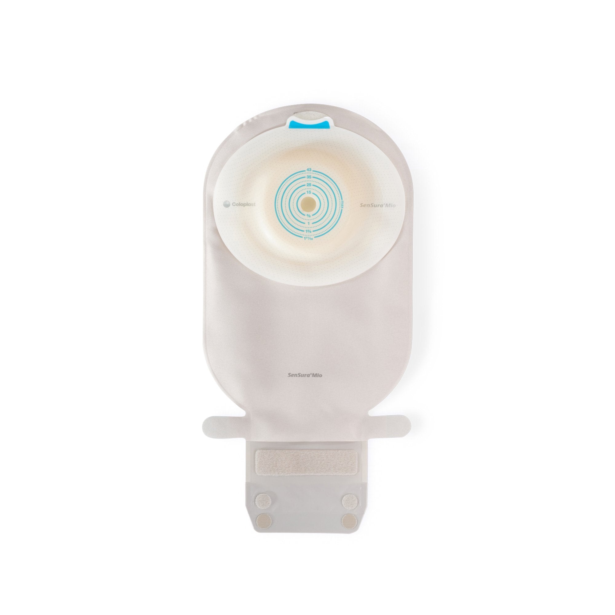 SenSura® Mio Convex Light 1-Piece Transparent Ostomy Pouch, 10 – 43 mm Stomas 16739