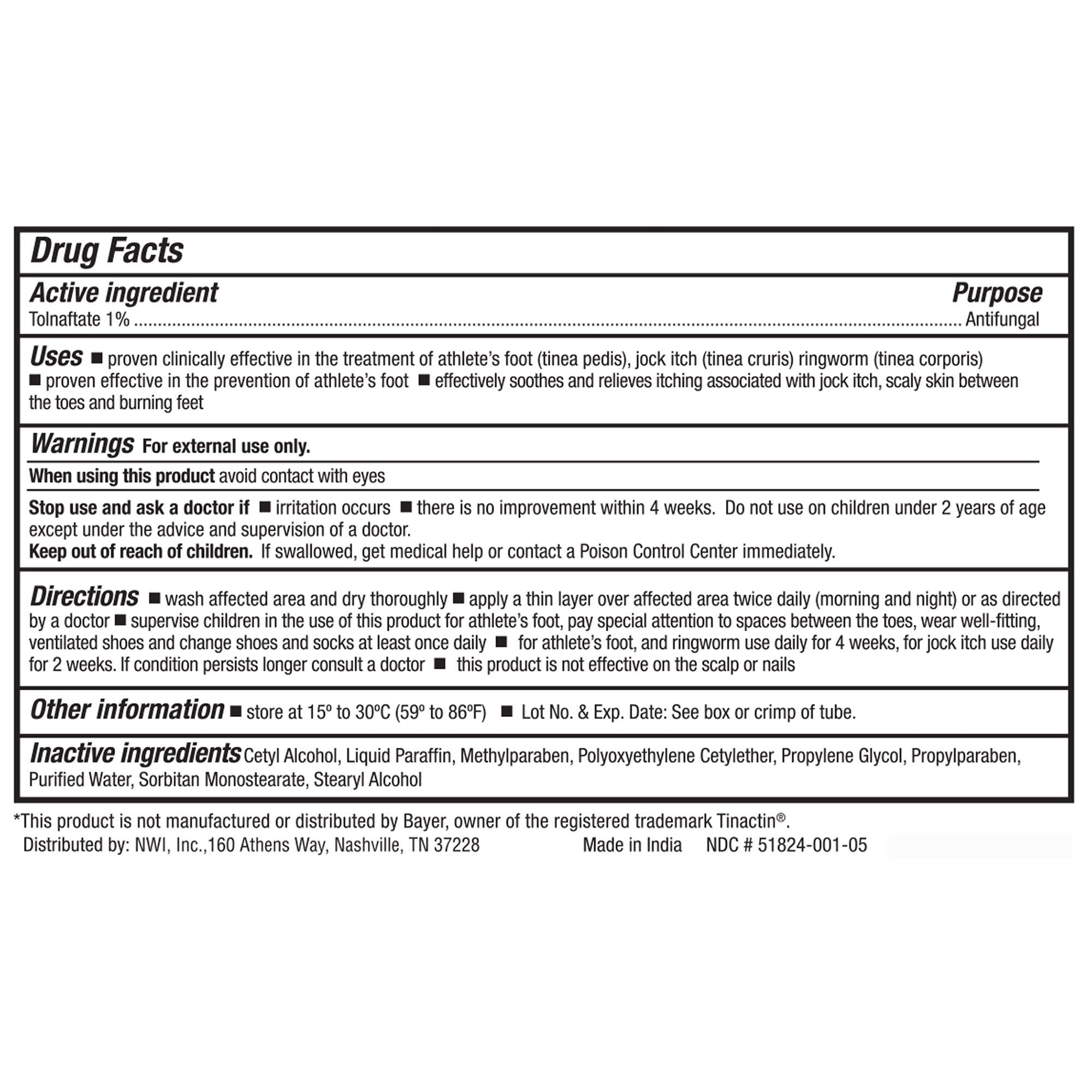 CareALL® Tolnaftate Antifungal AF5