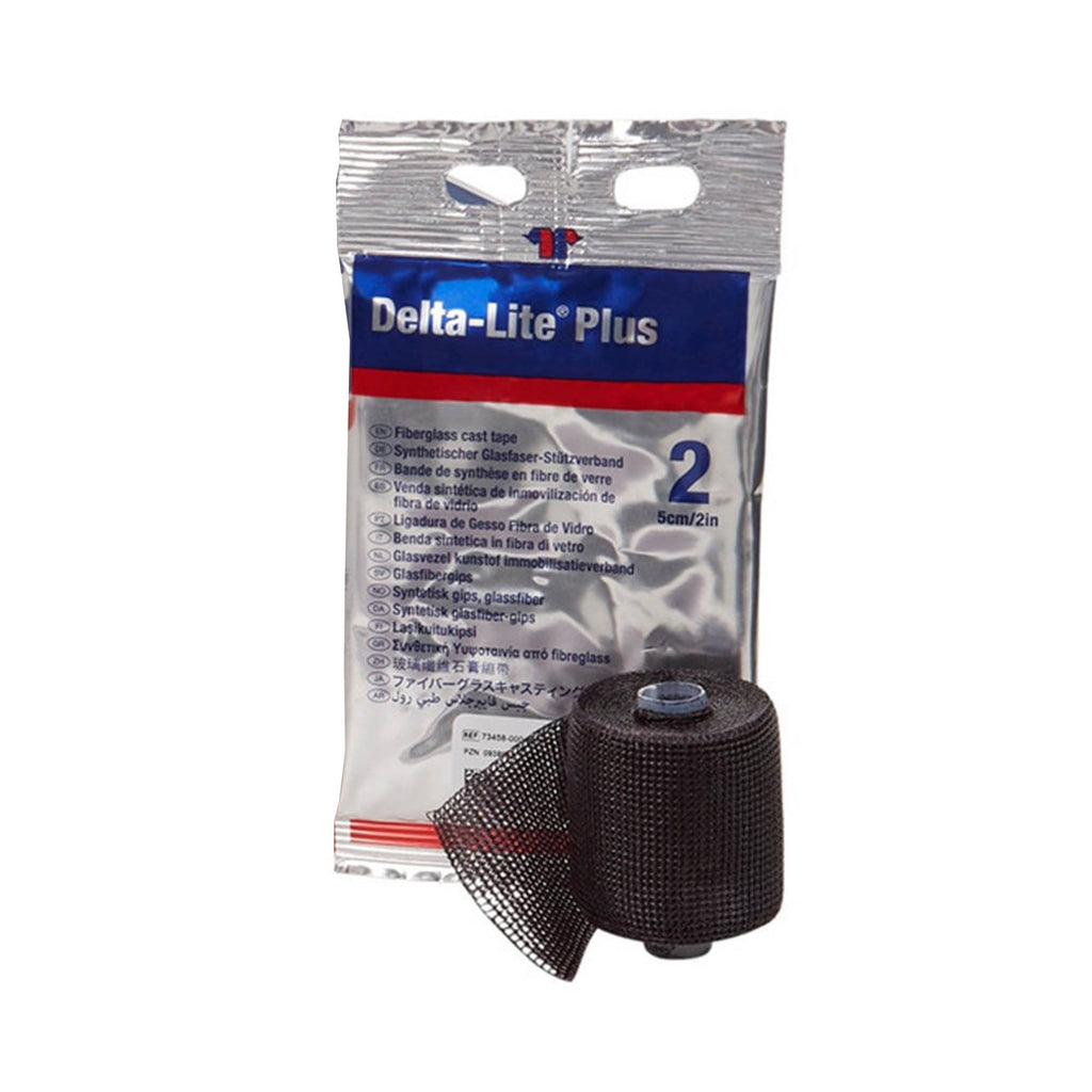 Delta-Lite® Plus Black Cast Tape, 4 Inch x 4 Yard 7345847