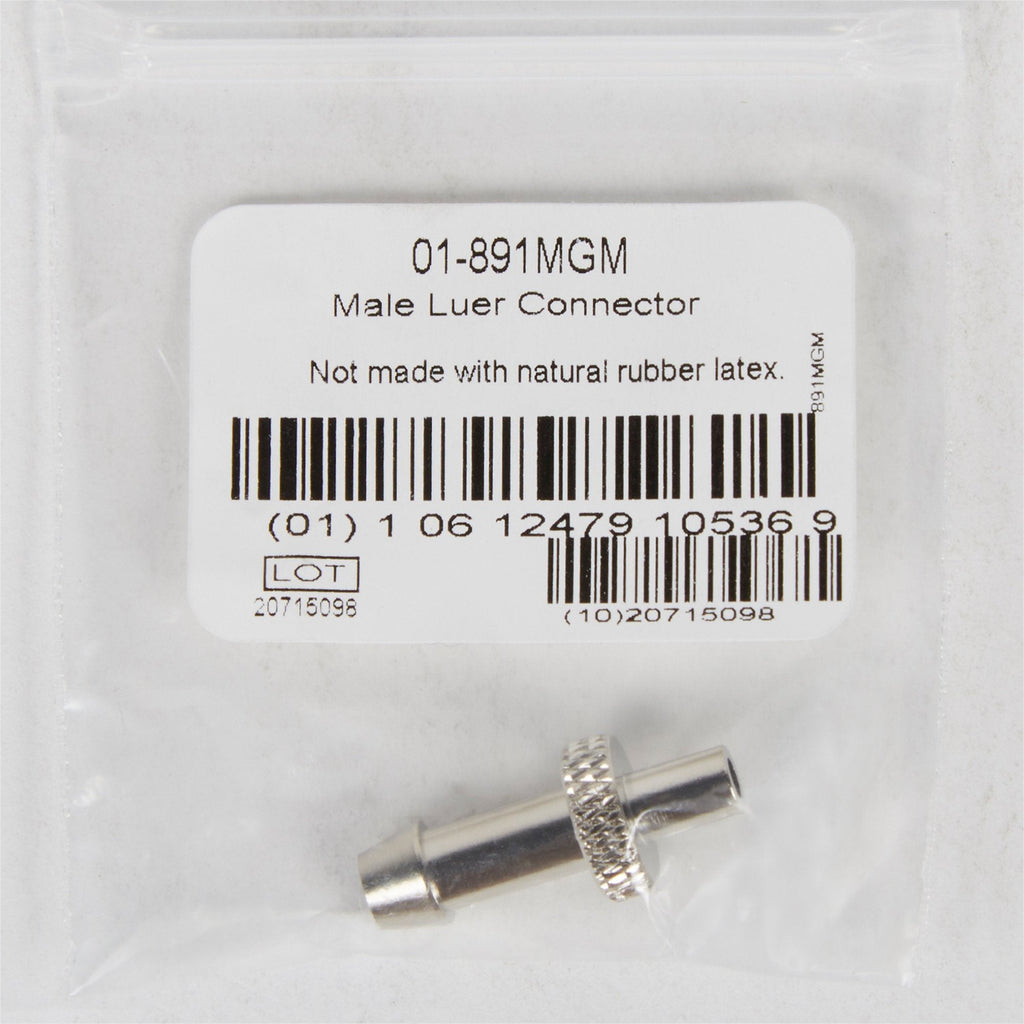entrust™ Performance Plus Male Blood Pressure Unit Tube Luer Connector 01-891MGM