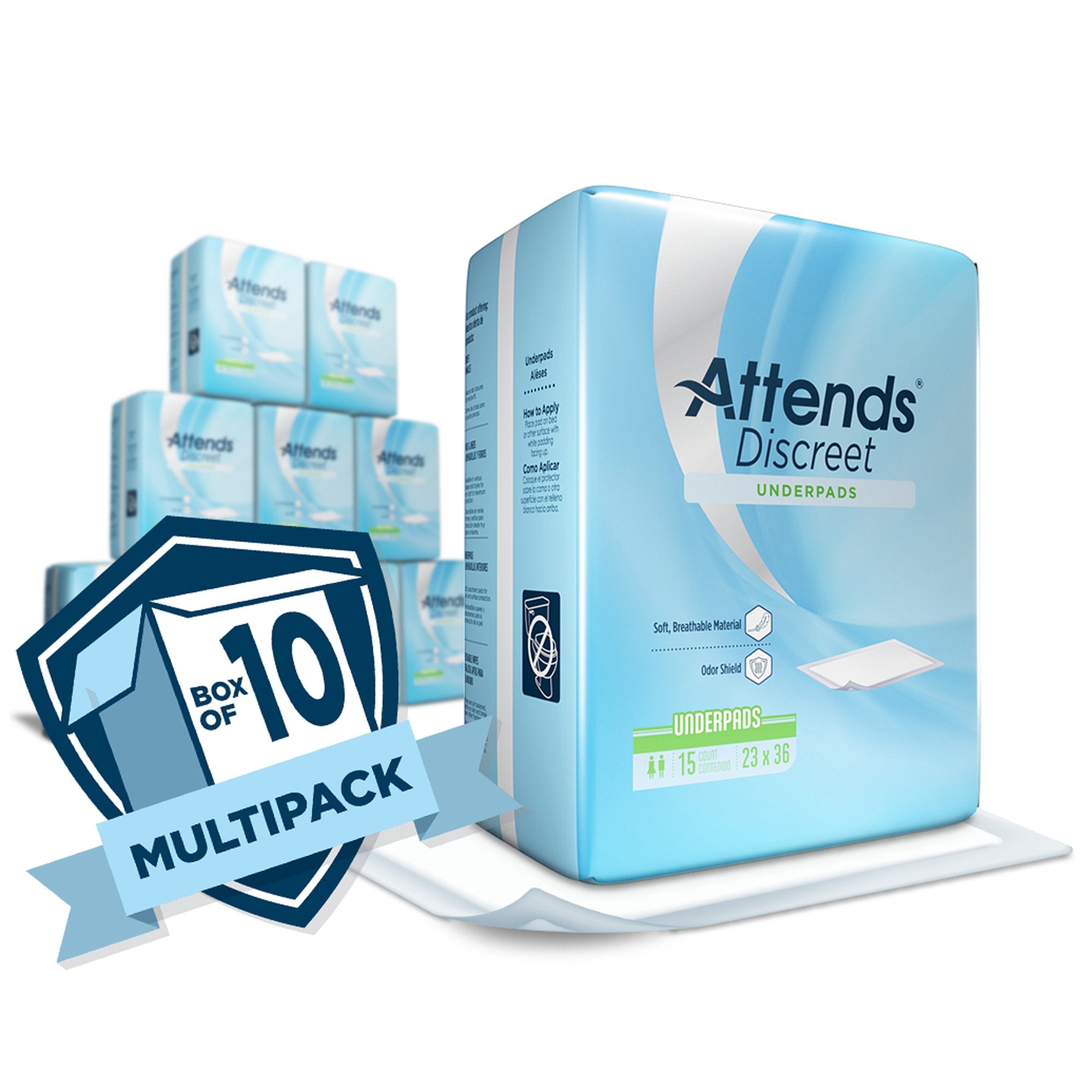 Attends® Care Dri-Sorb® Underpads, 23 x 36 Inches UFS236RG