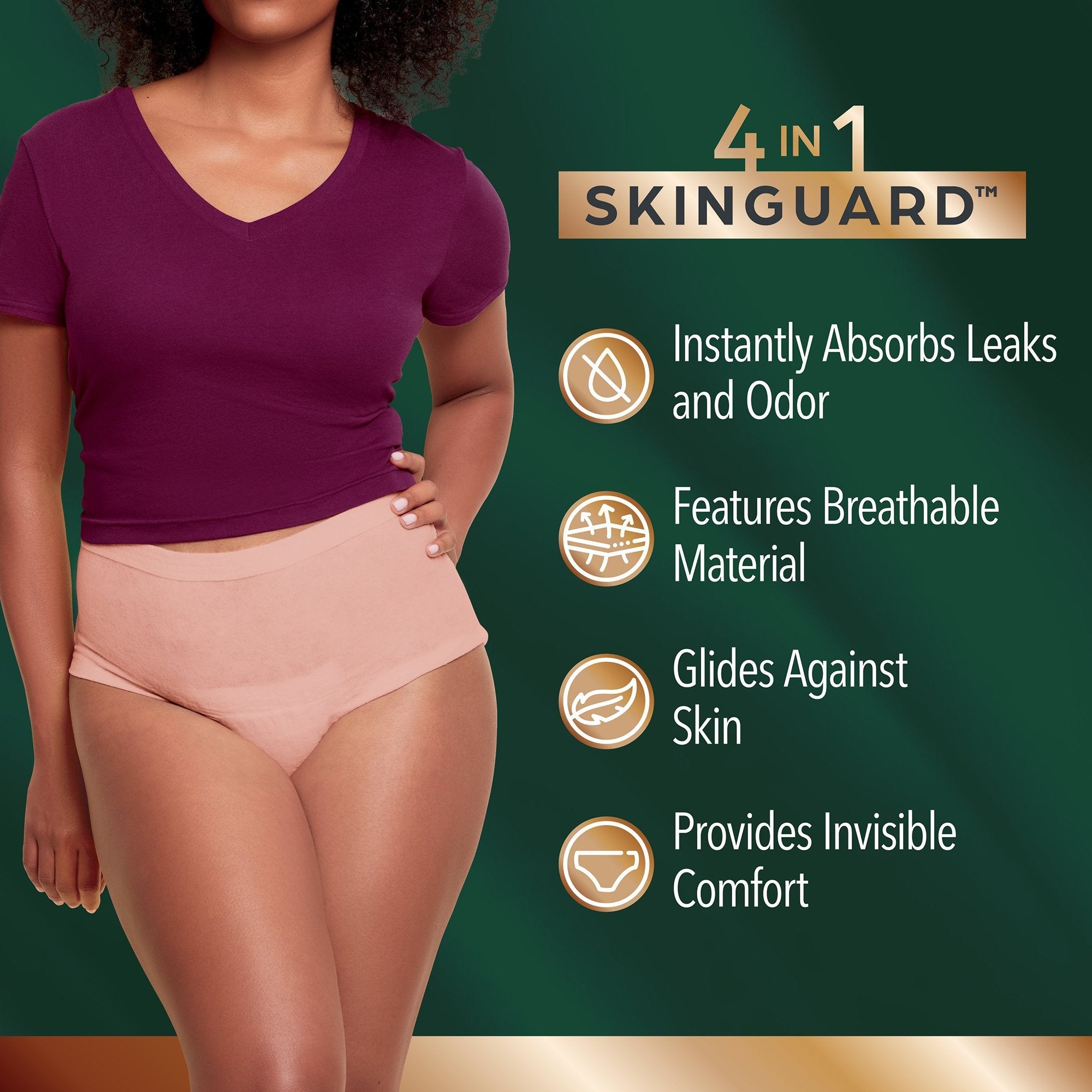 Depend® Silhouette® Maximum Absorbency Underwear, Extra Large 55425