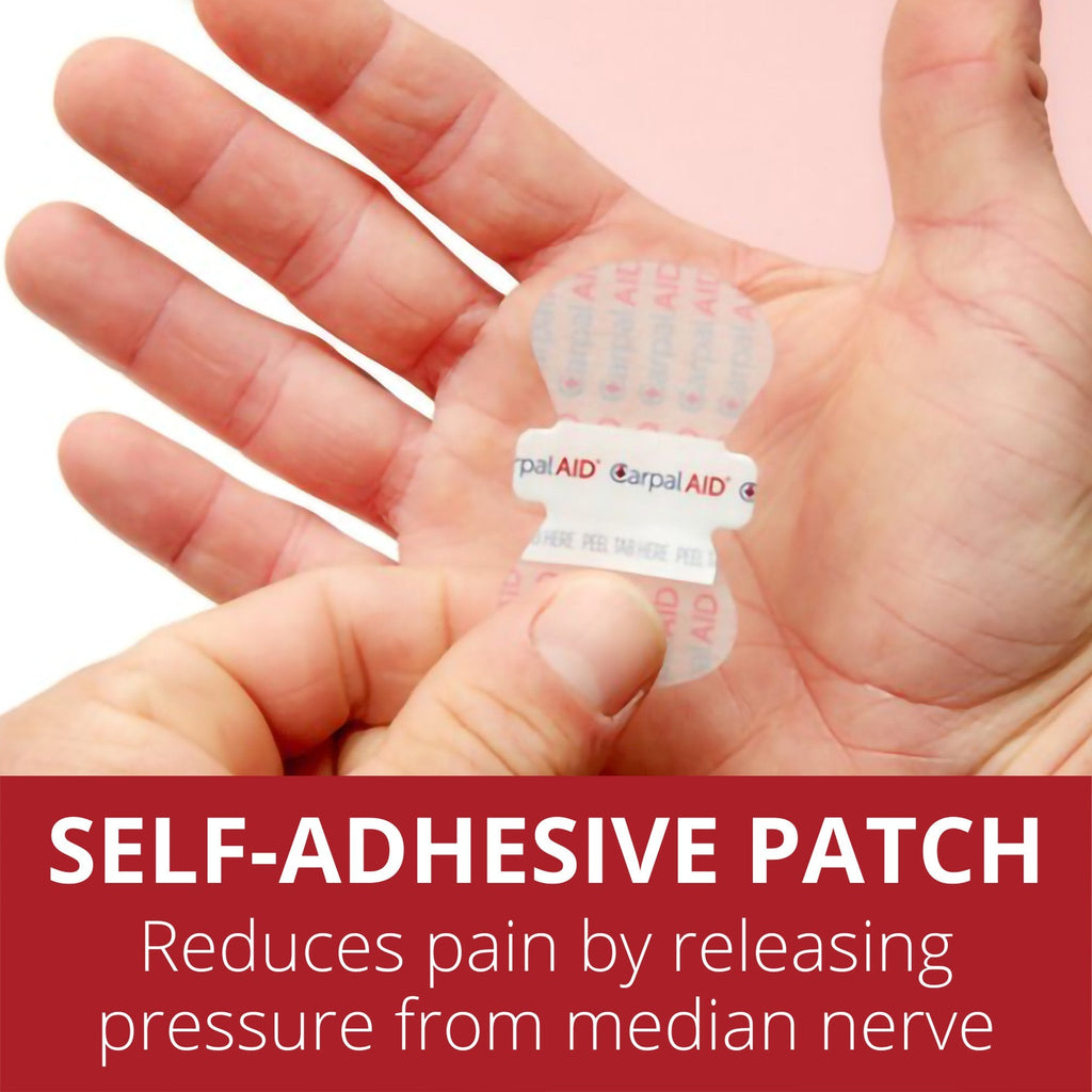 Carpal Aid® Patch Hand-Based Carpal Tunnel Support CA-30PK UNI