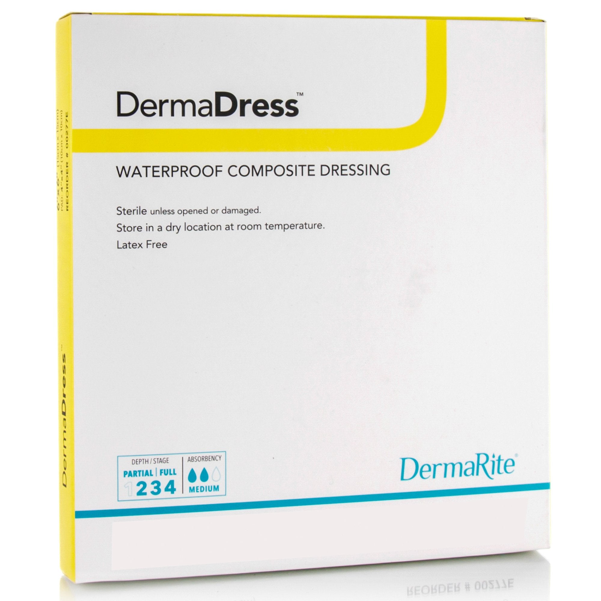 DermaDress™ Composite Dressing, 4 x 4 Inch 00276E