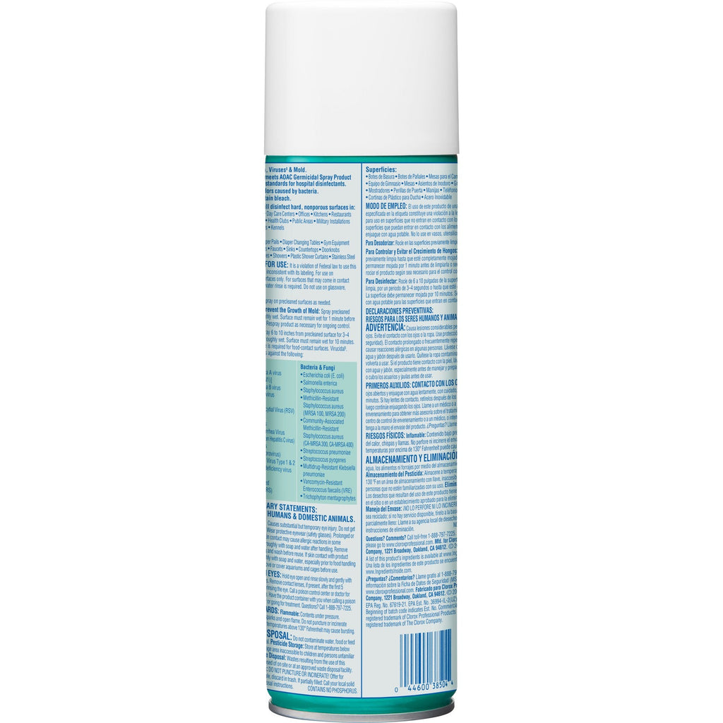 Clorox® Disinfecting Spray, Fresh Scent, 19 oz. 38504
