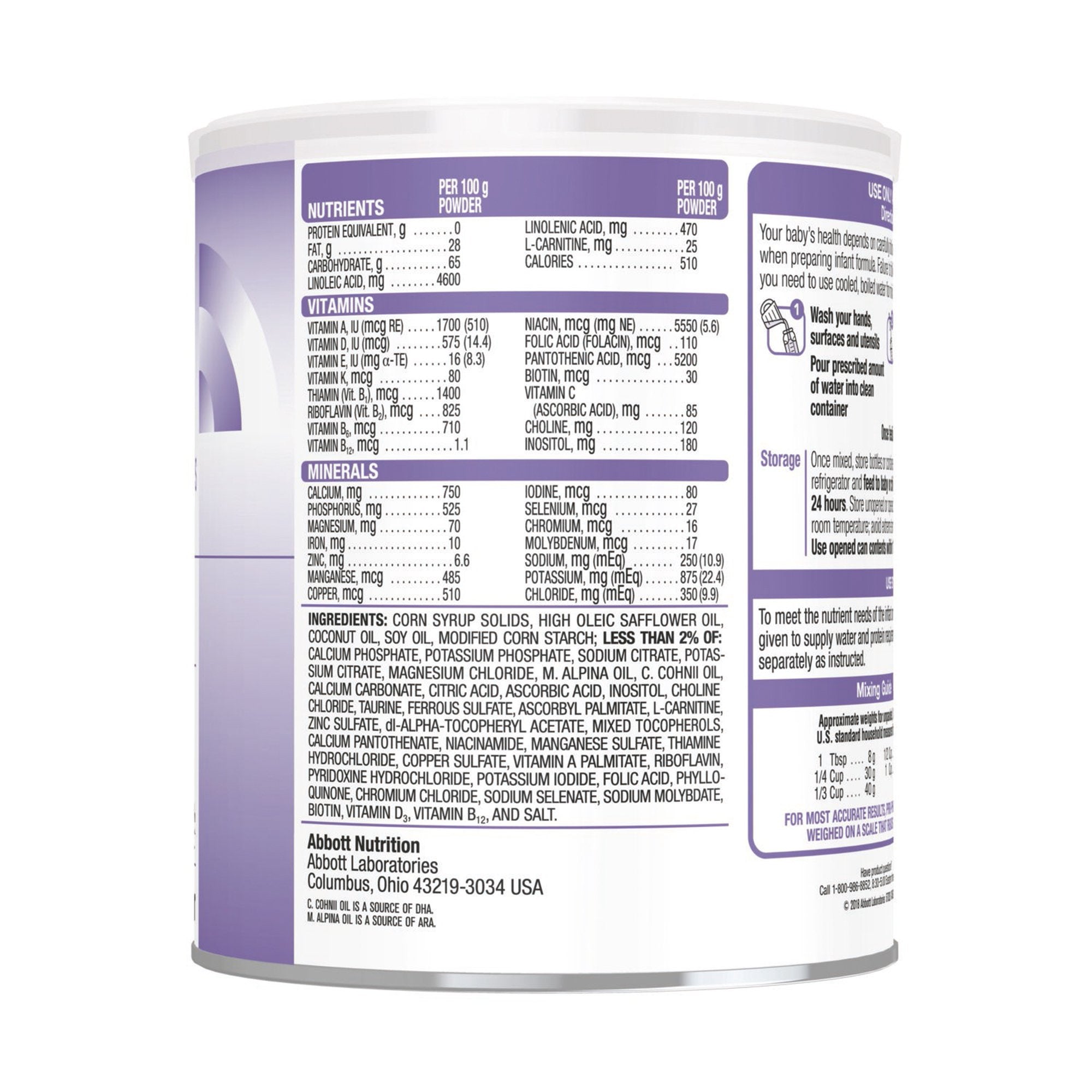 Pro-Phree® Protein-Free Energy Module w/ Iron, Vitamins & Minerals, 14.1-oz. can 67030