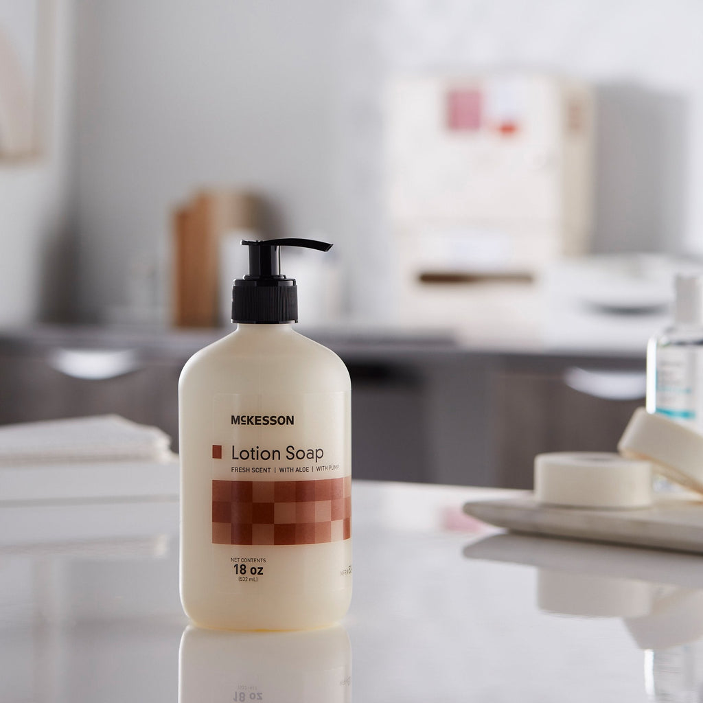 McKesson Lotion Soap, Fresh Scent, 18 oz. Pump Bottle 53-27857-18
