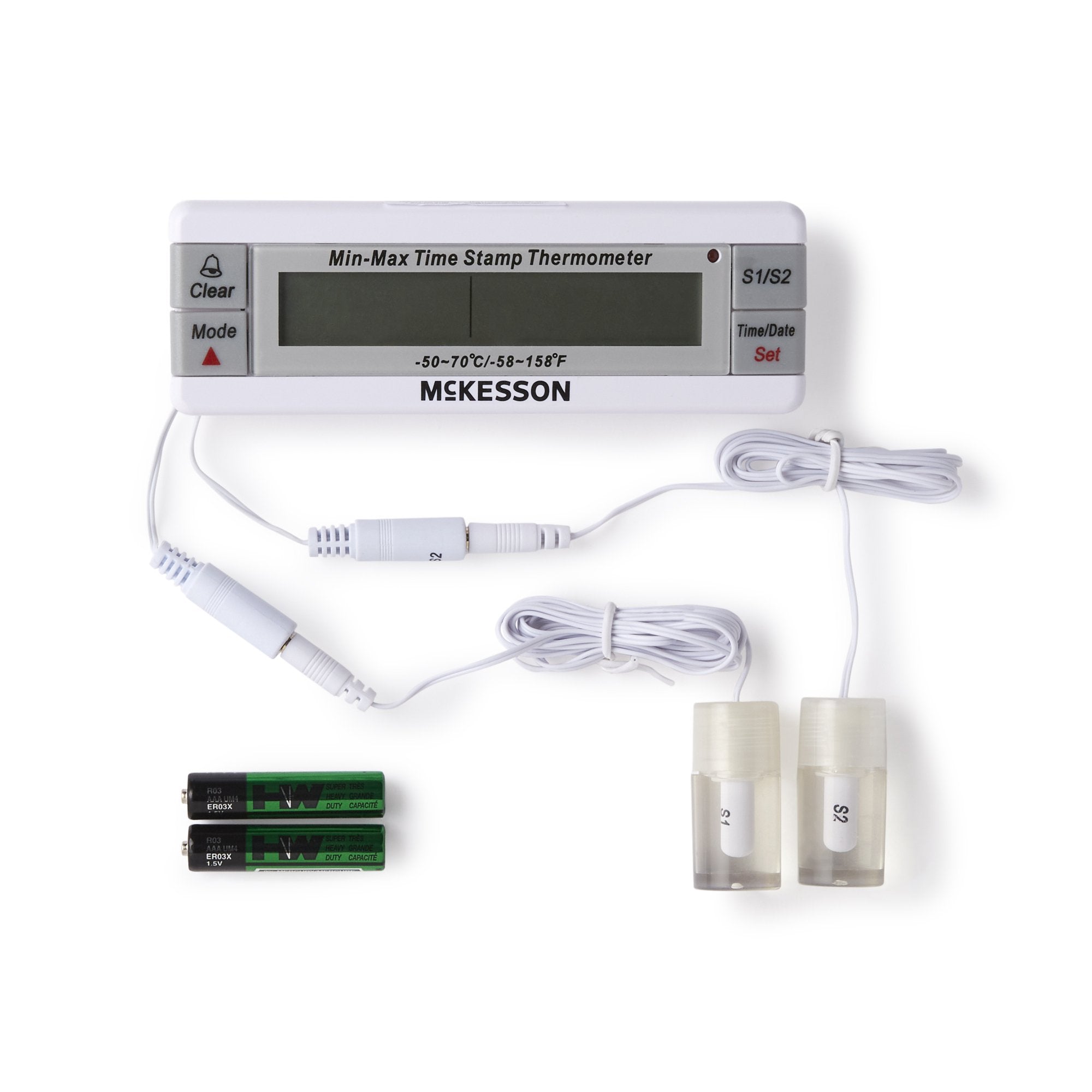 McKesson Refrigerator / Freezer Thermometer, -58° to +158° F (-50° to +70°C) MCK8100MATB