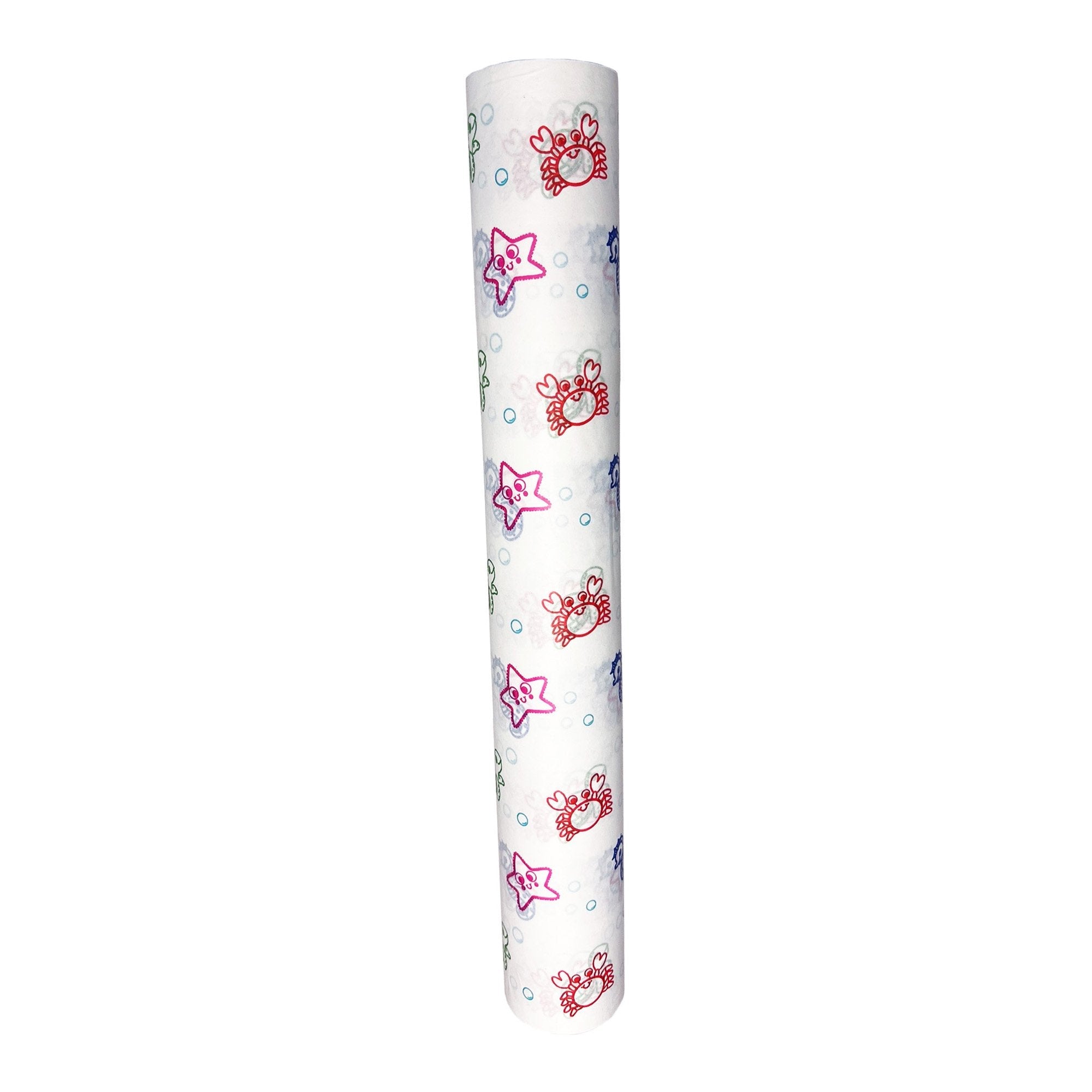 Table Paper McKesson 18 Inch Width 225 Foot Length Print (Sea Friends) Smooth 143-18225SS