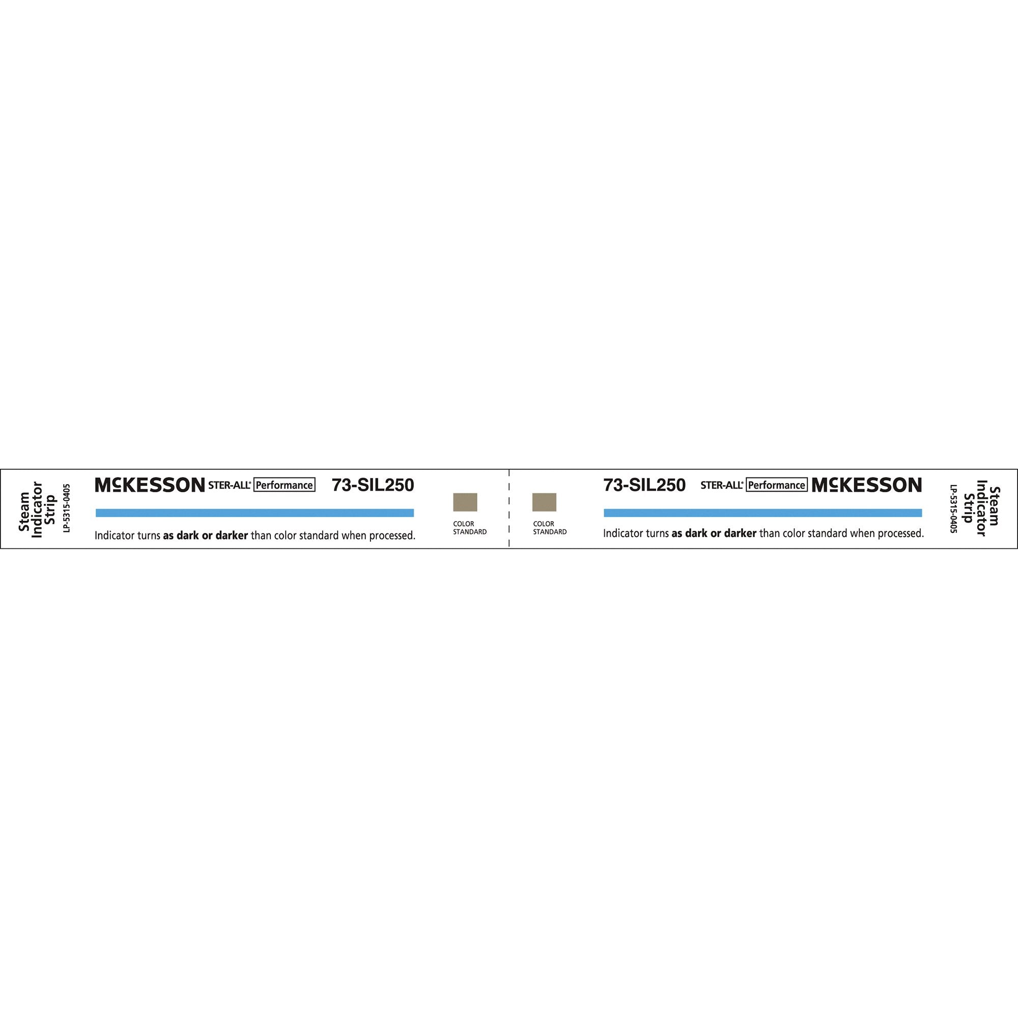 McKesson Sterilization Chemical Indicator Strip, 8 Inch 73-SIL250
