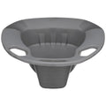 McKesson Stackable Bedpan, Non-Stick Plastic, Graphite Color 56-80245