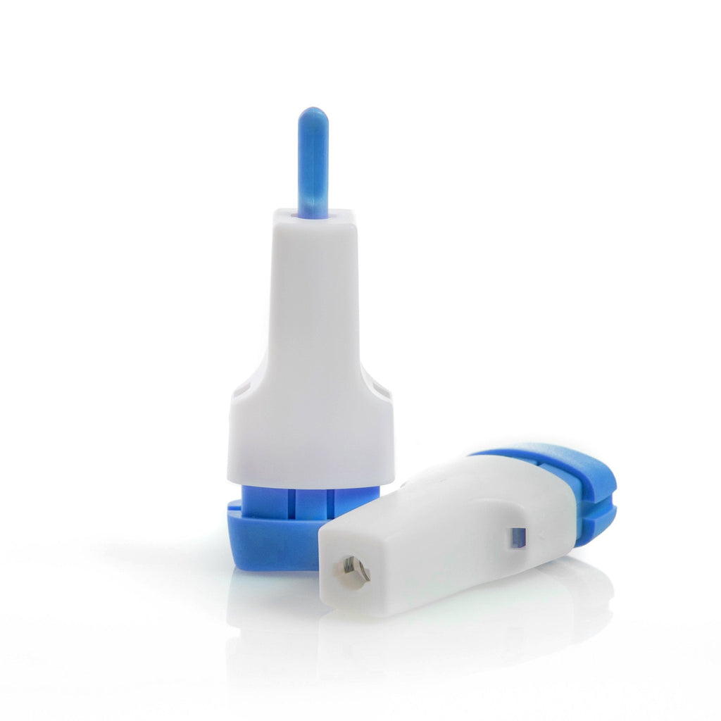 McKesson Push Button Safety Lancet, 23G x 1.8mm 16-PBSL23GX