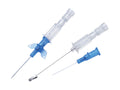 Peripheral IV Catheter Introcan Safety® 20 Gauge 1 Inch FEP Polymer Winged Hub Non Blood Control Passive Safety - 4254546-02