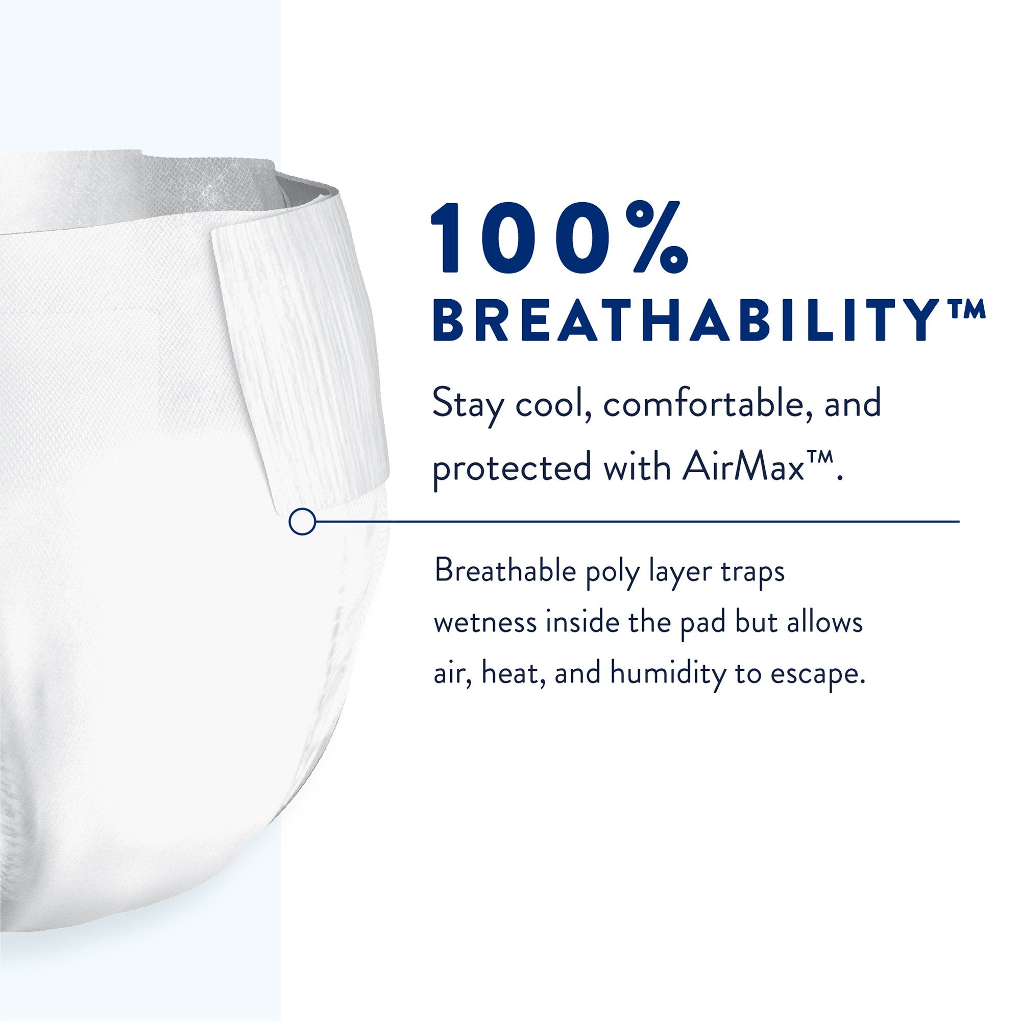 Prevail Air™ Stretchable Ultimate Plus Absorbency Briefs, Size 1 PVBNG-012CA/1