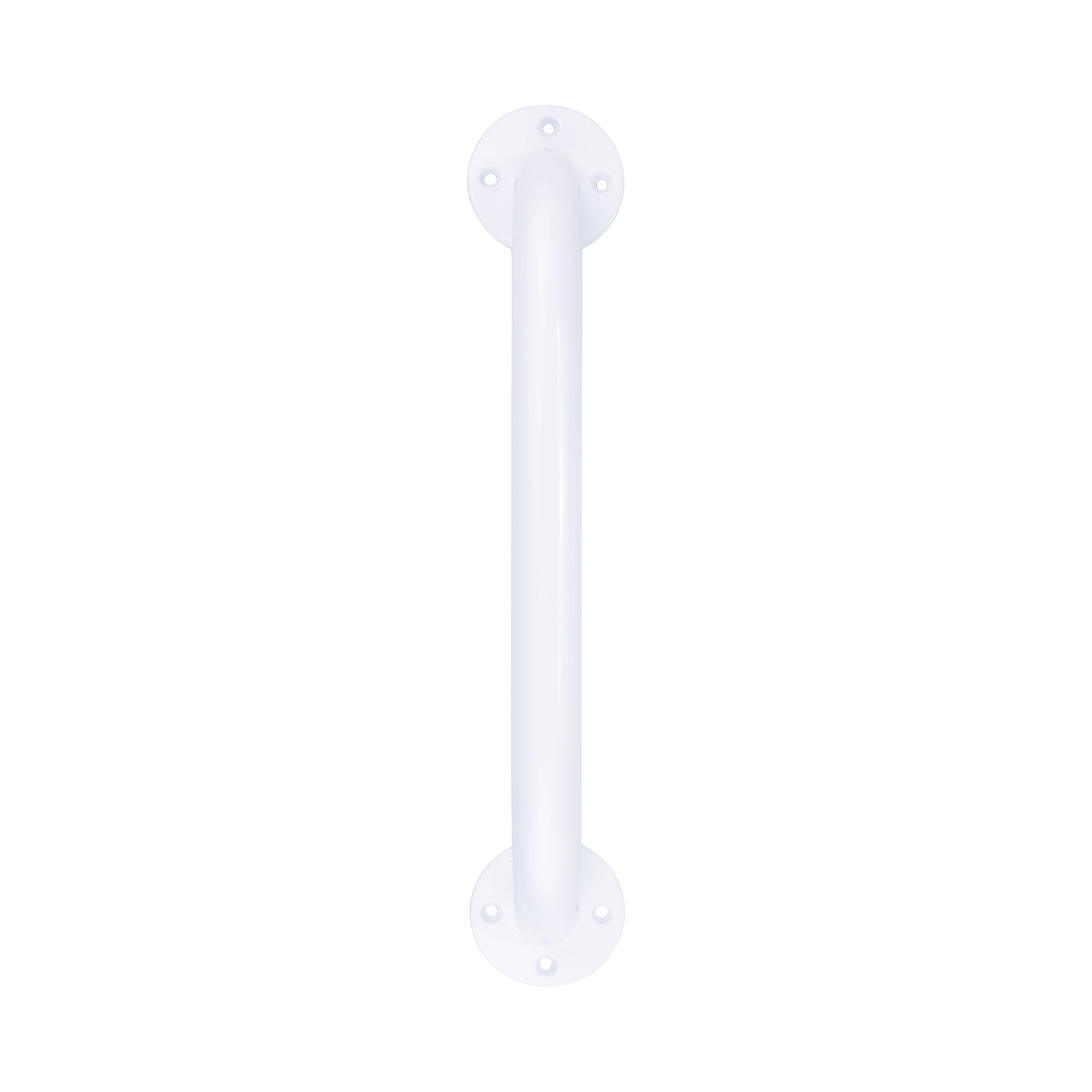 McKesson Wall Grab Bar, White Steel, 12-Inch Length 146-RTL12012