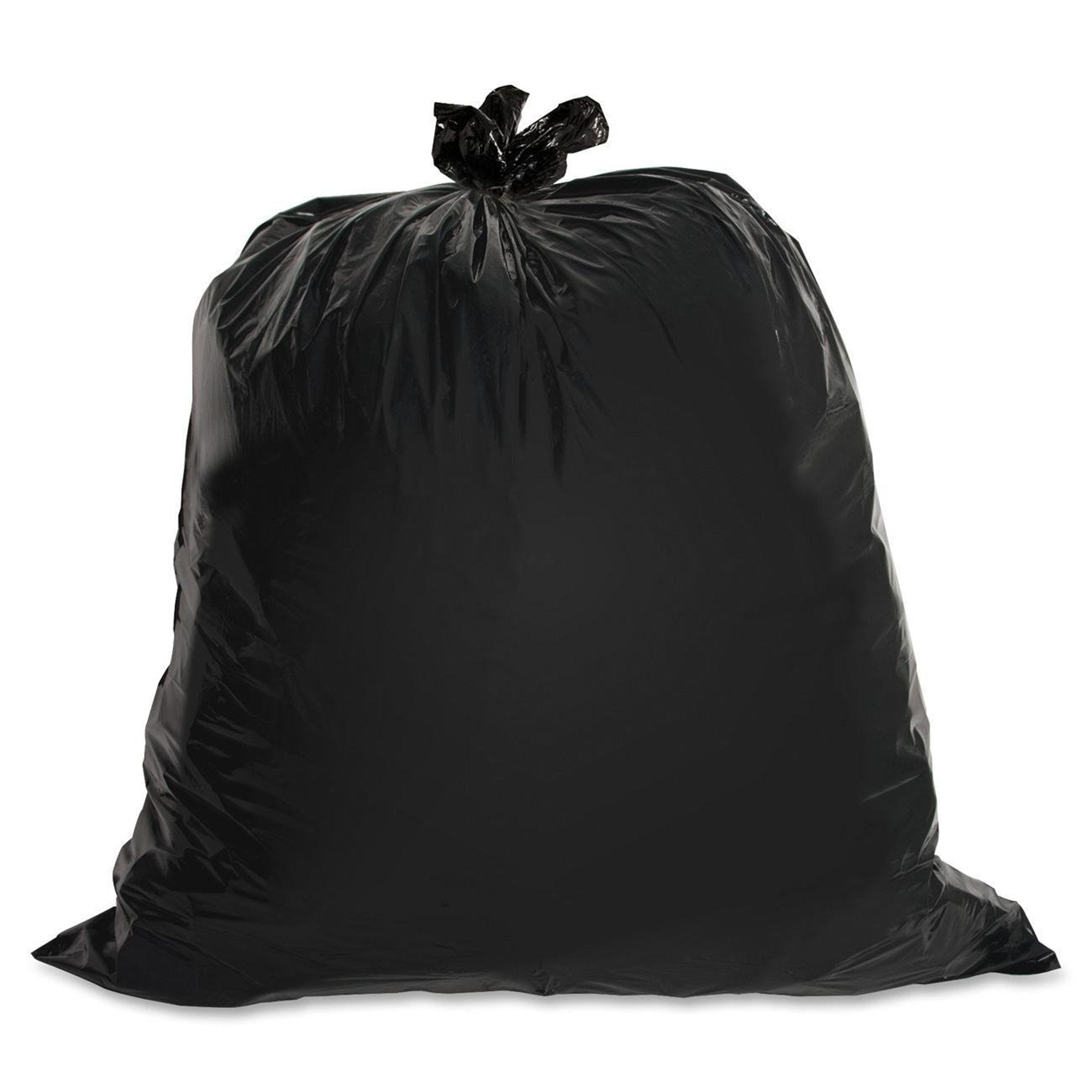 Trash Bag Inteplast 0.65 mil 30 X 36 Inch Black Star Seal Bottom Coreless Roll VB73720XK