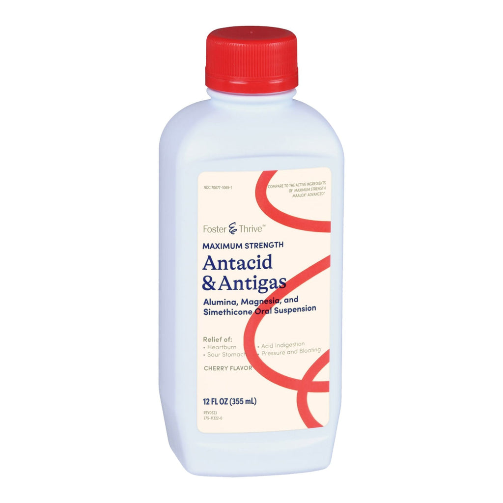 Foster & Thrive™ Max Strength Antacid & Antigas Alumina, Magnesia & Simethicone 70677106501