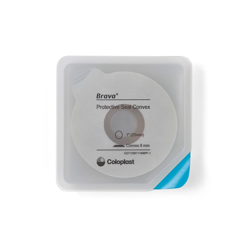 Ostomy Seal Brava® Convex, Starter Hole 1 Inch (25mm) 12091