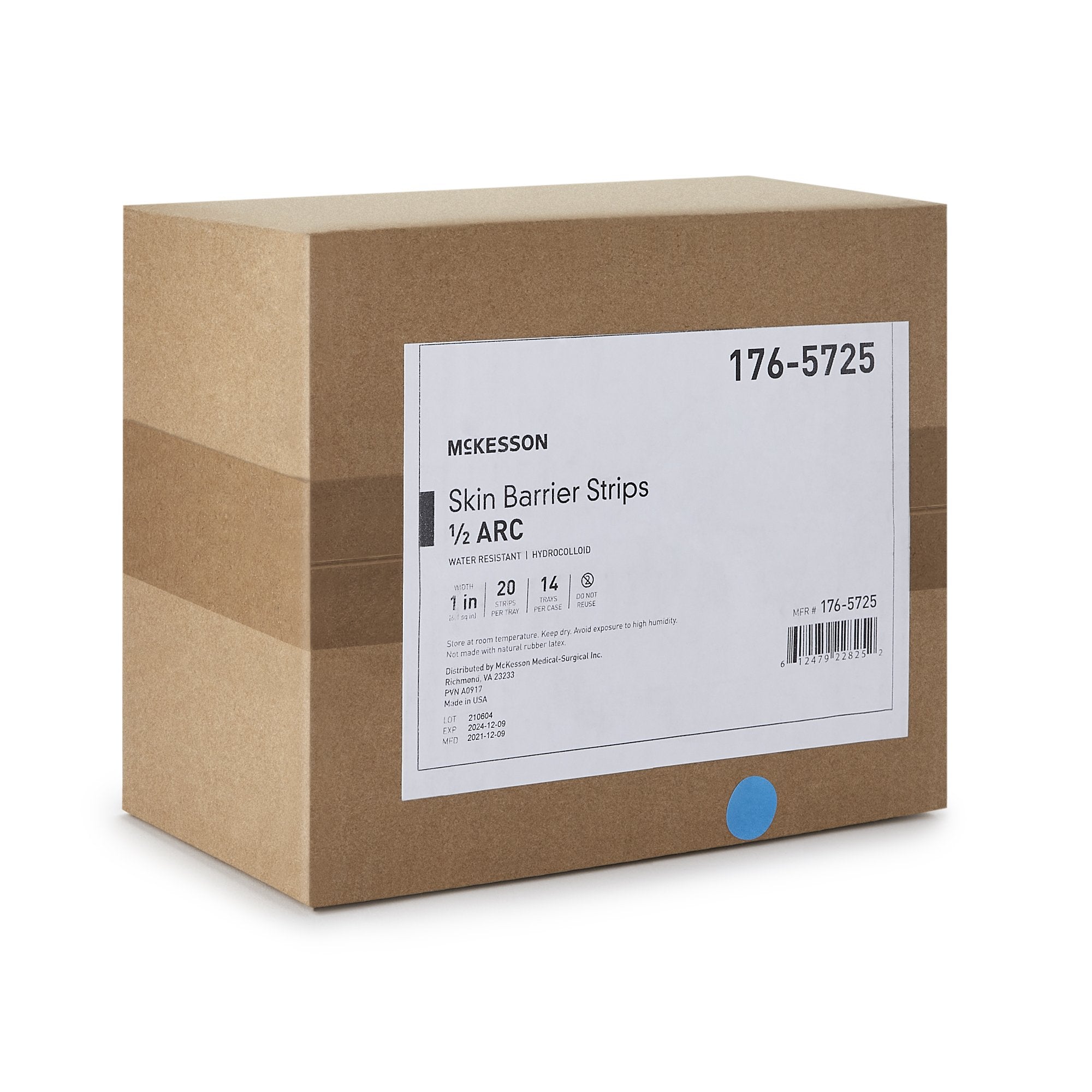 McKesson Skin Barrier ½ Arc Strip 176-5725