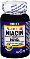 Basic's Flush Free Niacin / Inositol Dietary Supplement 30761020912