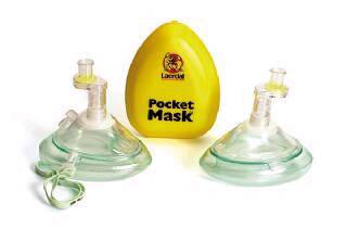 Laerdal® Pocket Mask™ CPR Resuscitation Mask with Case 82001933
