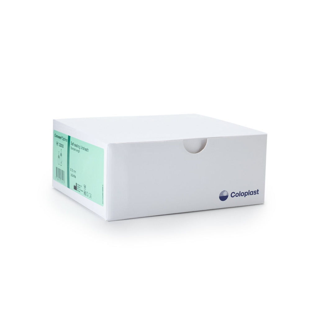 Conveen® Optima Male External Catheter, Self-Adhesive Seal, PSX Silicone, Medium 22030