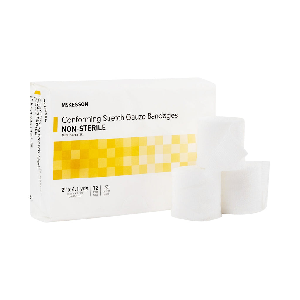McKesson Conforming Bandage, 2 Inch x 4-1/10 Yard 16-011