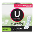 Rebranded Packaging for U by Kotex® Security® Maxi Pad, Heavy Absorbency 03906