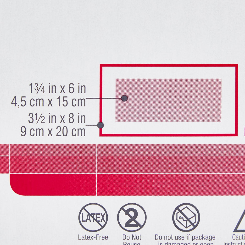 3M™ Medipore™ + Pad Soft Cloth Adhesive Dressing, 3½ x 8 Inch 3570