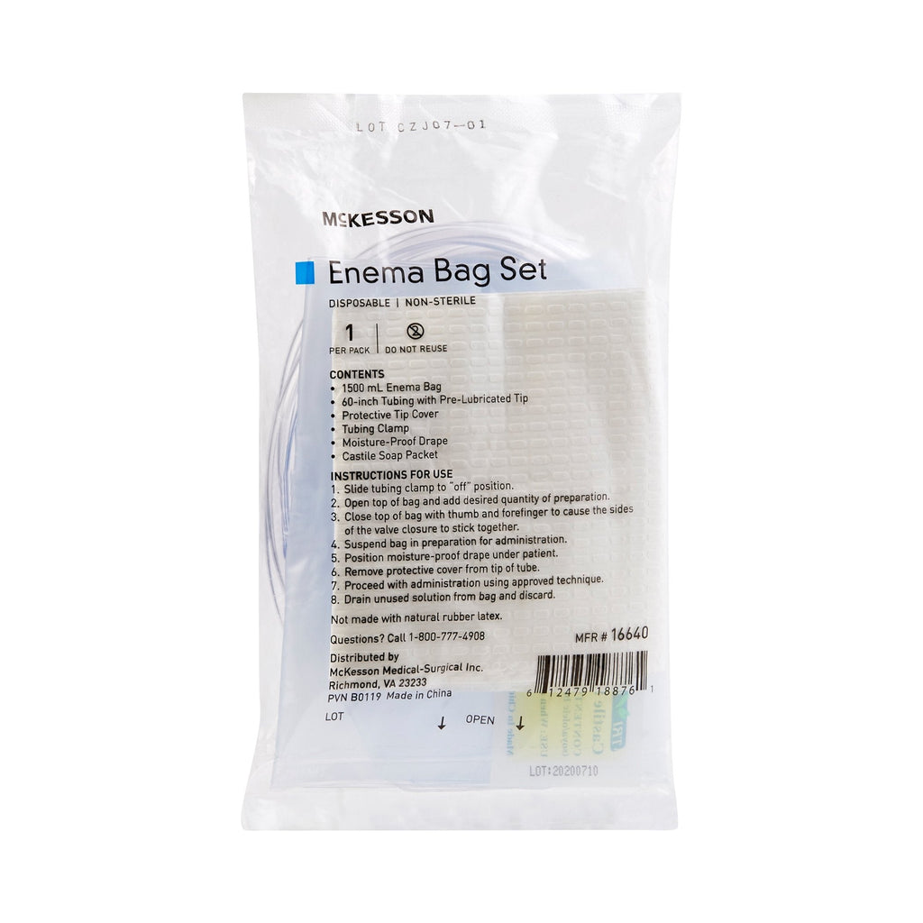 McKesson Enema Bag Set 16640