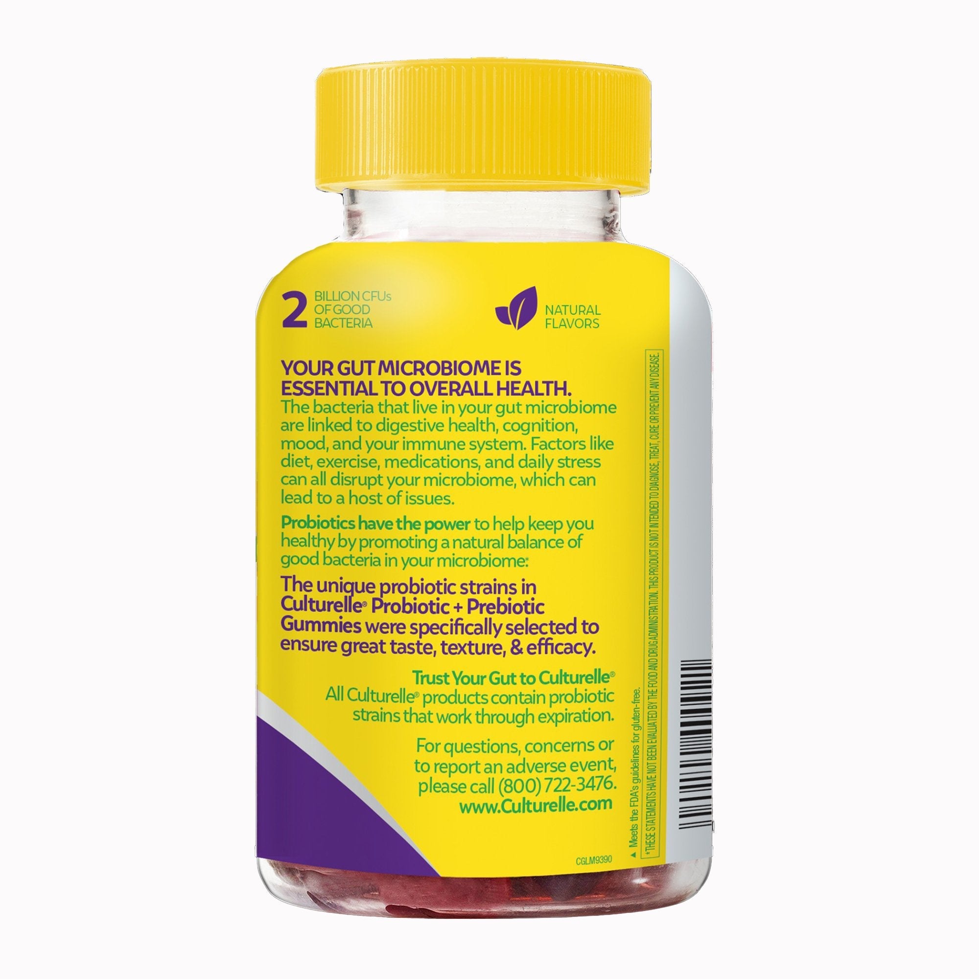 Culturelle® Probiotic + Prebiotic Gummies 049100400921