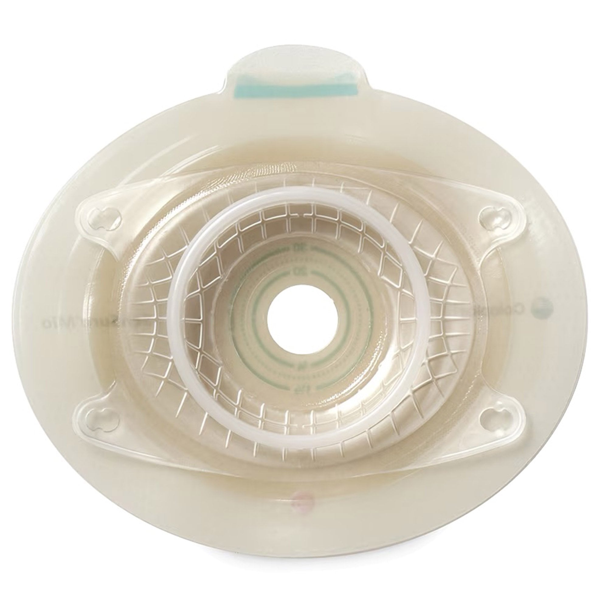 SenSura® Mio Click Convex Light Ostomy Barrier, 31 mm Stoma Opening, Blue Match 16923