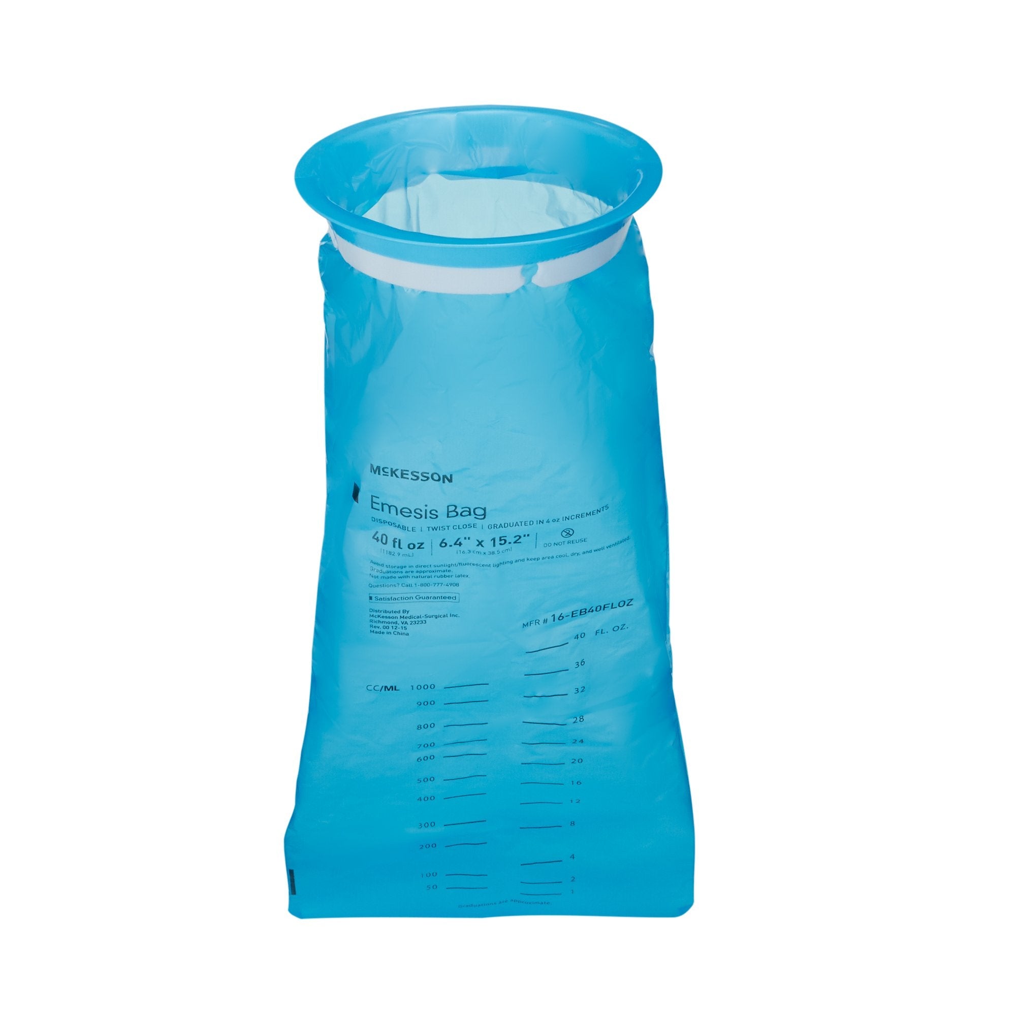 McKesson Emesis Bag 16-EB40FLOZ