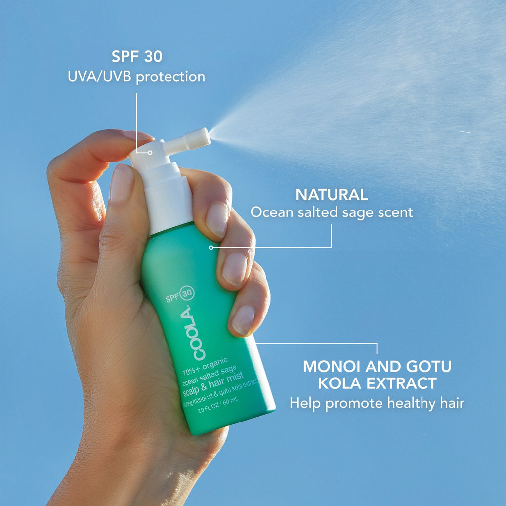 Scalp and Hair Sunscreen COOLA® SPF 30 Liquid 2 oz. Pump Bottle CL10053