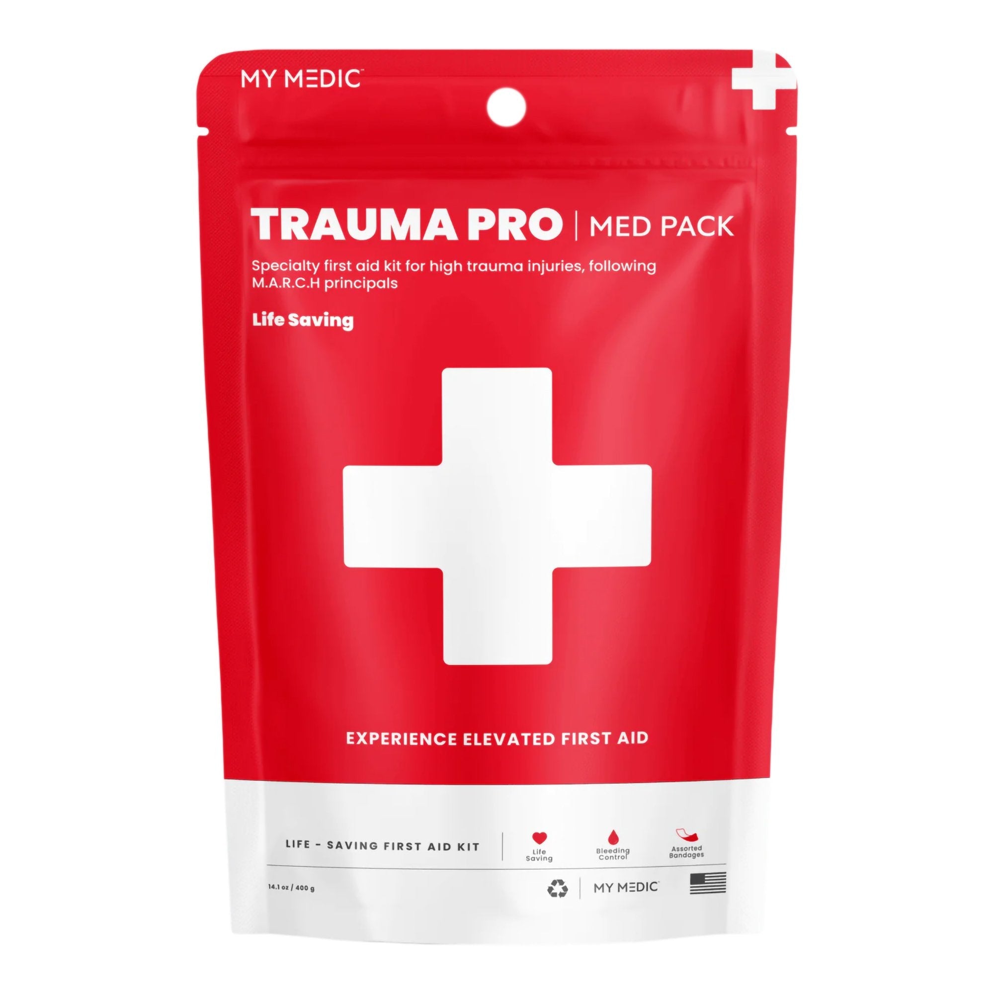 Med Packs™ Trauma Pro First Aid Kit MM-MED-PACK-TRM-PRO-RAT