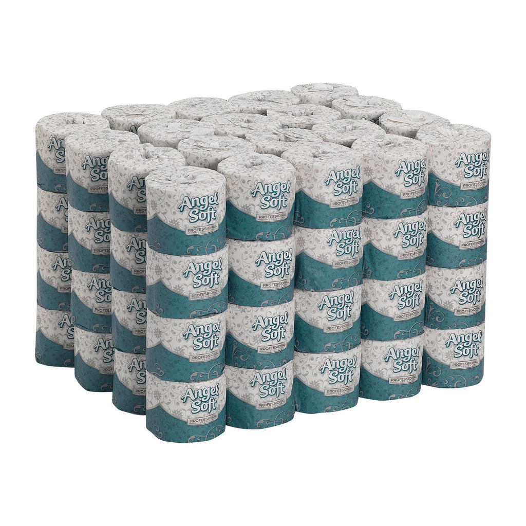 Angel Soft® Ultra Professional Series Toilet Paper, Two-Ply, White 16880