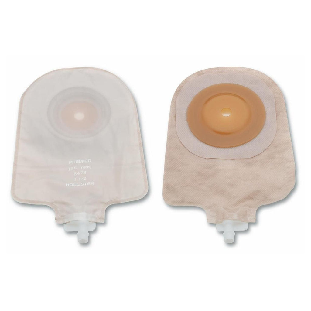Premier™ One-Piece Transparent Urostomy Pouch, Cut to fit up to 51 mm Stomas 84711