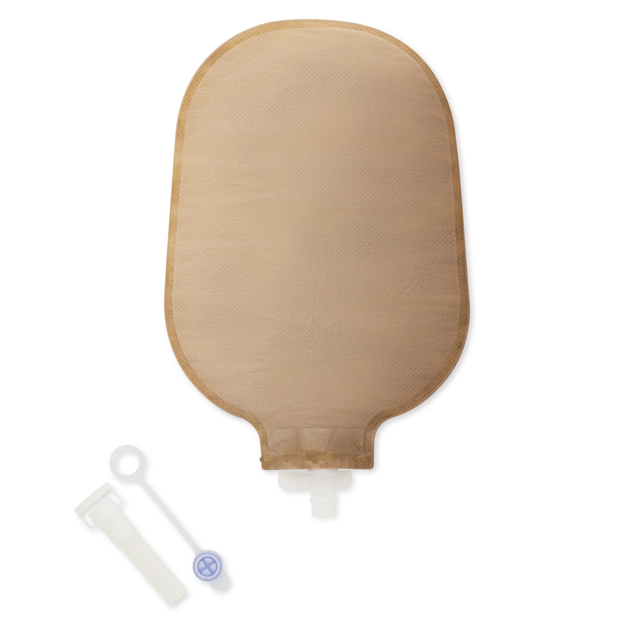 CeraPlus™ Soft Convex 1-Piece Biege Urostomy Pouch, Pre-cut to Fit 19 mm Stomas 8412
