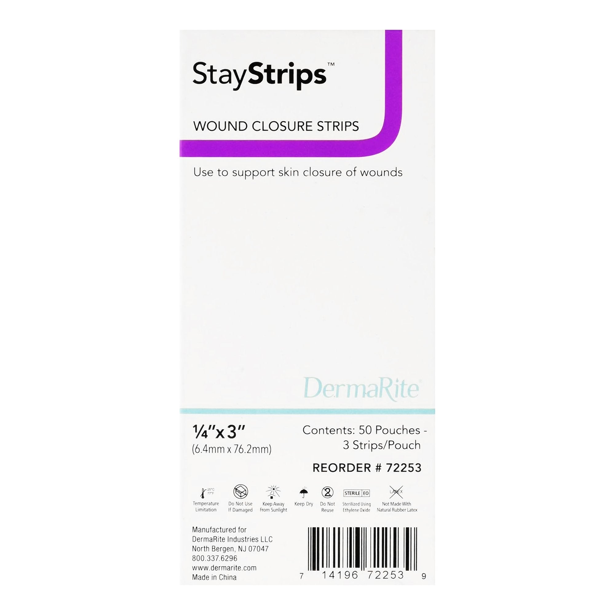 StayStrips® Skin Closure Strip 72253